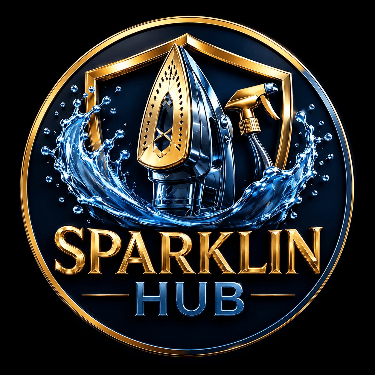 Sparklin Hub crest